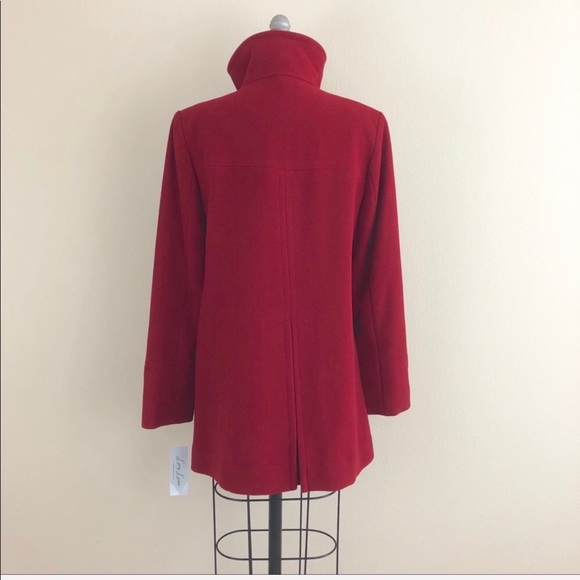 Larry Levine Double Breasted Pea Coat - Picture 4 of 5